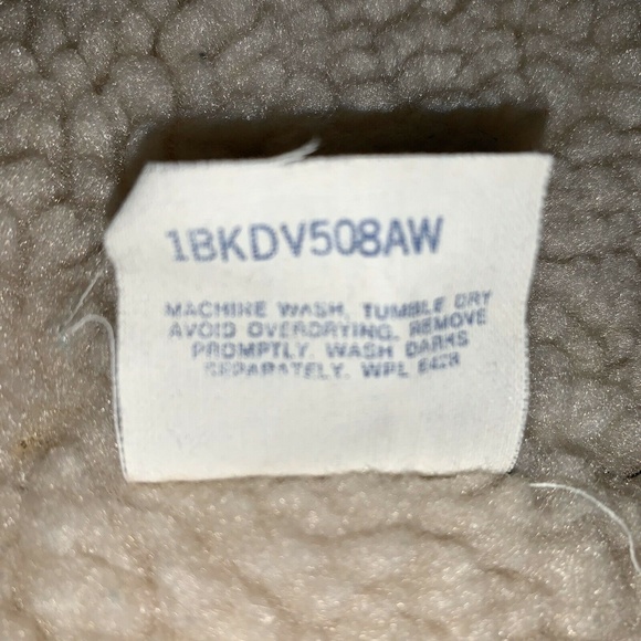 Vtg Big Ben Sherpa Lined Denim Vest Mens Medium - Picture 4 of 8